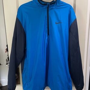 Nike Men's Windbreaker in Blue and Black